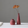 Maroon Modern Porcelain Vase | Available in Other Styles