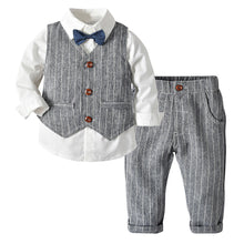  Toddler/Baby Boy Three-piece Style Suit Set Available in Several Patterns and Colors