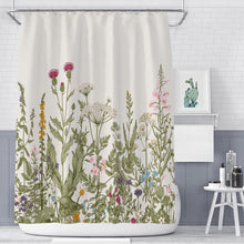  Wild Garden Bathroom Shower Curtain