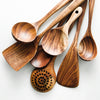 Teak Wood Kitchen Spoon Set