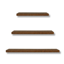  Set of 3 Dark Floating Shelves | Available in 2 Colors