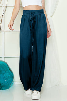  Indigo Casual Wide Leg Pants | Available in 3 Colors