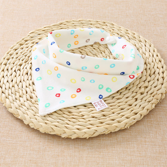 Triangle Scarf Cotton Baby Bib