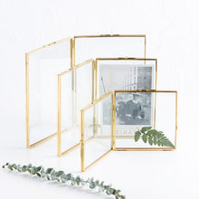  Metal Glass Photo Frame