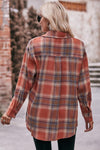 Multicolor Plaid Colorblock Button Up Shacket | Other Colors Available