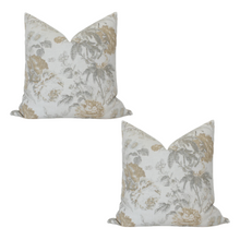  Laural Floral Pillow Cover -Set of 2 | Available in Several Sizes