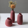 Maroon Modern Porcelain Vase | Available in Other Styles