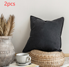 Linen Cotton Throw Pillow | Other Variants Available