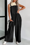 Black Wide Leg Jumpsuit | Available in 2 Colors