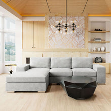  Brickell Sectional Light Gray