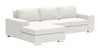 Brickell Sectional White