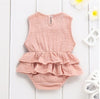 Girl Baby Clothes - Ruffled Summer Romper