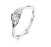 Sterling Silver Feather Ring