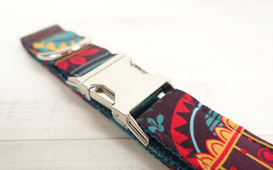 Bohemian Style Dog Collar and Leash Set | Available in Several Sizes