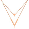 Triangle V Necklace