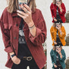 Long Corduroy Jacket for Women