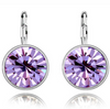 Round Crystal Earrings