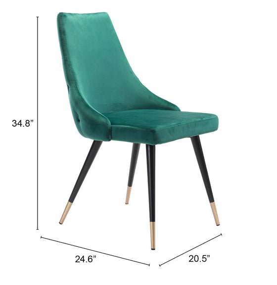 Piccolo Dining Chair Green