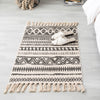 Cotton and Linen Tufted Handmade Tassel Rug | Other Styles Available