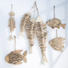 Rustic Wooden Fish Wall Hanging Decoration