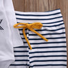 3pcs set Newborn Baby Clothes Long Sleeve Striped Clothing