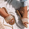 Women's Boho Style Woven Sandals