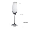 Red wine glass creative champagne glass set