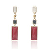 Rectangular Design Earrings