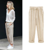 Casual Cropped Pants for Women