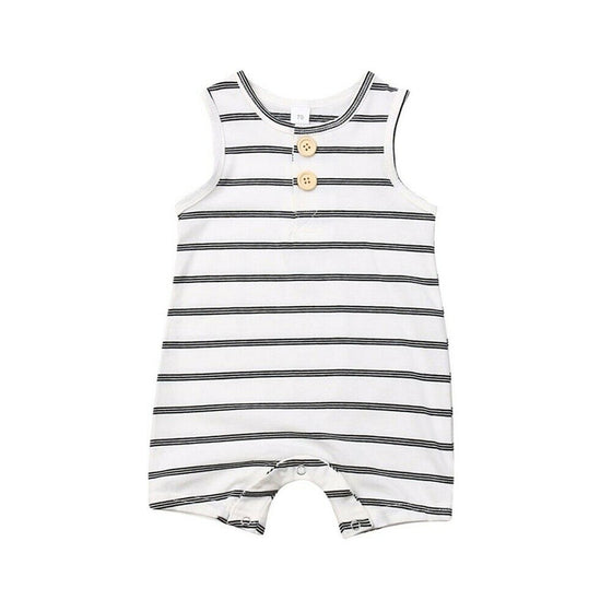 Baby Boy Striped Vintage Style Summer Jumpsuit