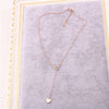 Long Pendant Heart-Shaped Necklace