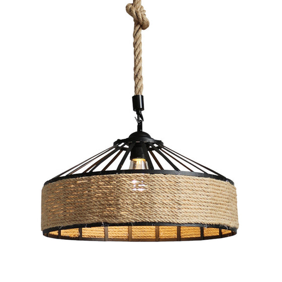 Hemp Rope Chandelier