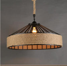  Hemp Rope Chandelier