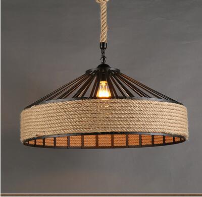 Hemp Rope Chandelier