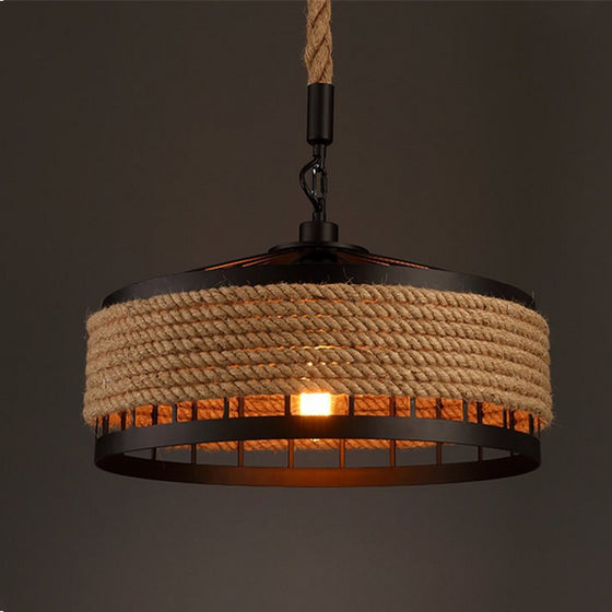 Hemp Rope Chandelier