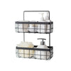 Nordic Wrought Iron Wall Storage Basket