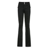 Side Pocket Slim Casual Pants