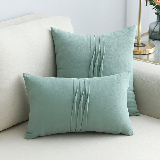 Solid Color Pillow, Pillow, Office Sofa, Simple Lumbar Pillow, Cushion