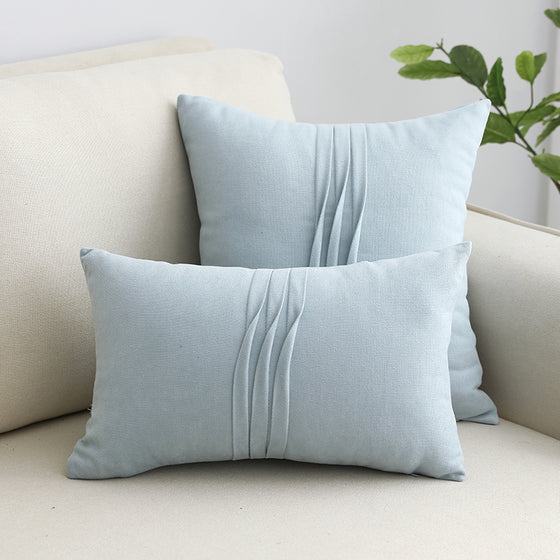 Solid Color Pillow, Pillow, Office Sofa, Simple Lumbar Pillow, Cushion