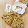 Kids Girls Clothes For Baby Girl Kids T-Shirt Shorts Suit