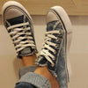 New Lace-Up Flat Canvas Shoes