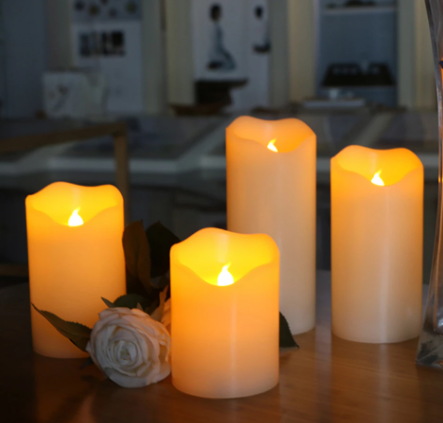 LED Flameless Candle -Set of Three