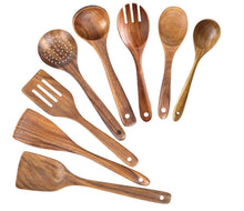  Wooden Spatula Set