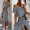 Belted Striped Summer Dress Women | Available in 3 Colors