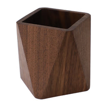  Wooden Pen Holder in Dark and Light Finish