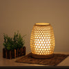 Handwoven Bamboo Table Lamp/Lantern