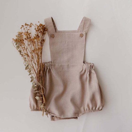 Baby Girl Bloomer Shorts Jumpsuit | Available in 3 Colors