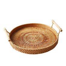  Handwoven Rattan Tray