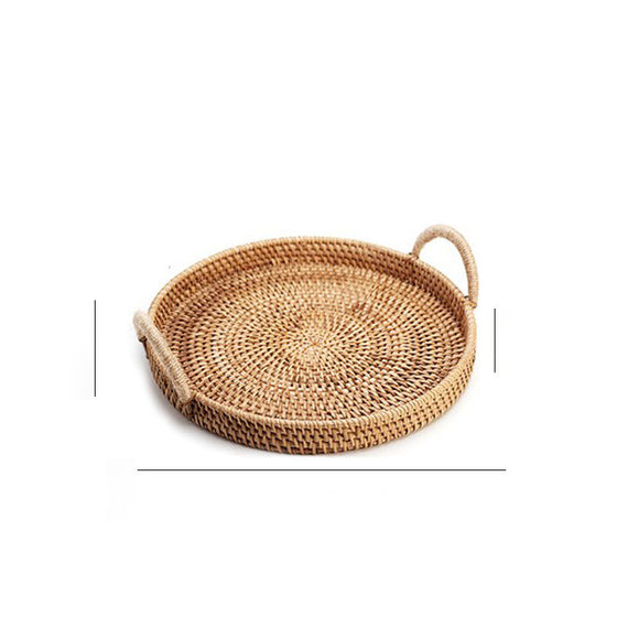 Handwoven Rattan Tray