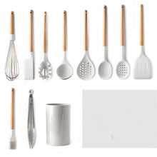  White Silicone Spatula Set